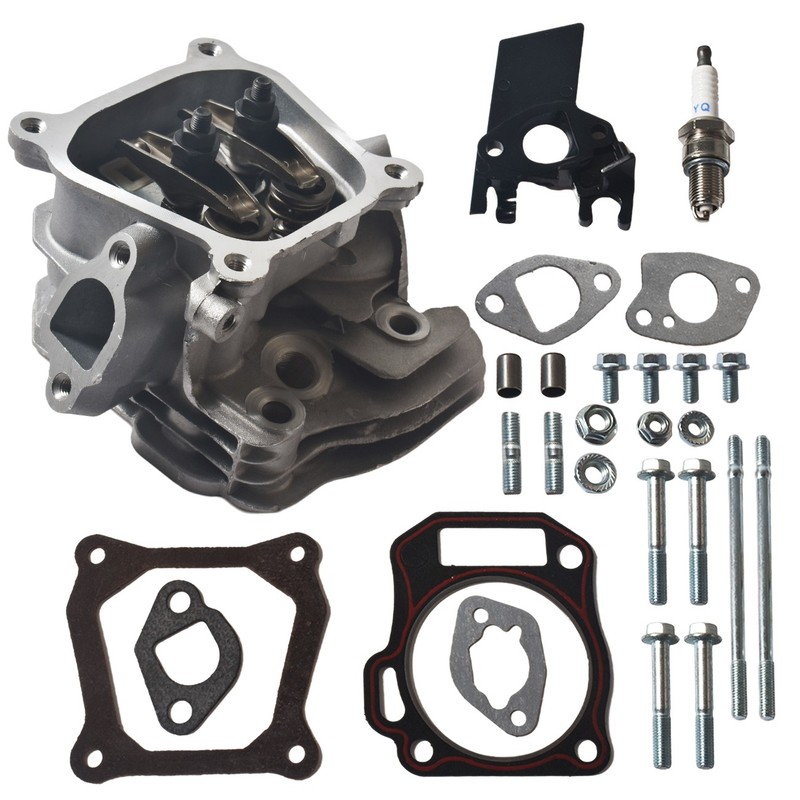 Assembled Cylinder Head w Valves Kit for Honda GX160 GX200 5.5HP 6.5HP Engines gallery