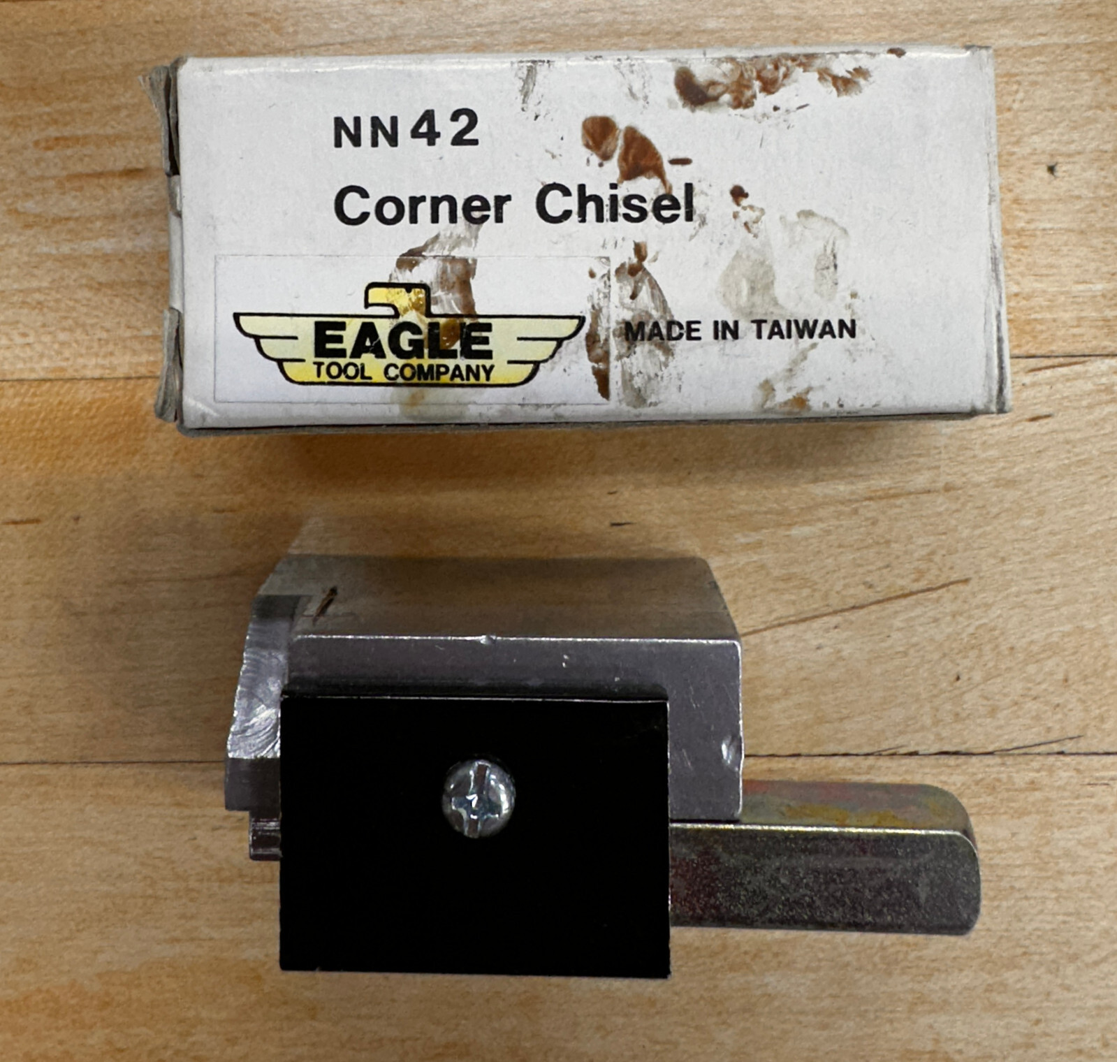 Eagle Tool Company NN42 Square Corner Chisel for Woodworking - 3/8" SQUARE gallery