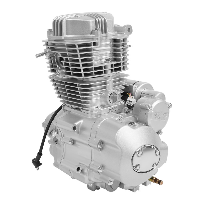 250CC 4 Stroke Vertical Engine 5 Speeds Transmission Motor Kit For Dirt Bike ATV gallery