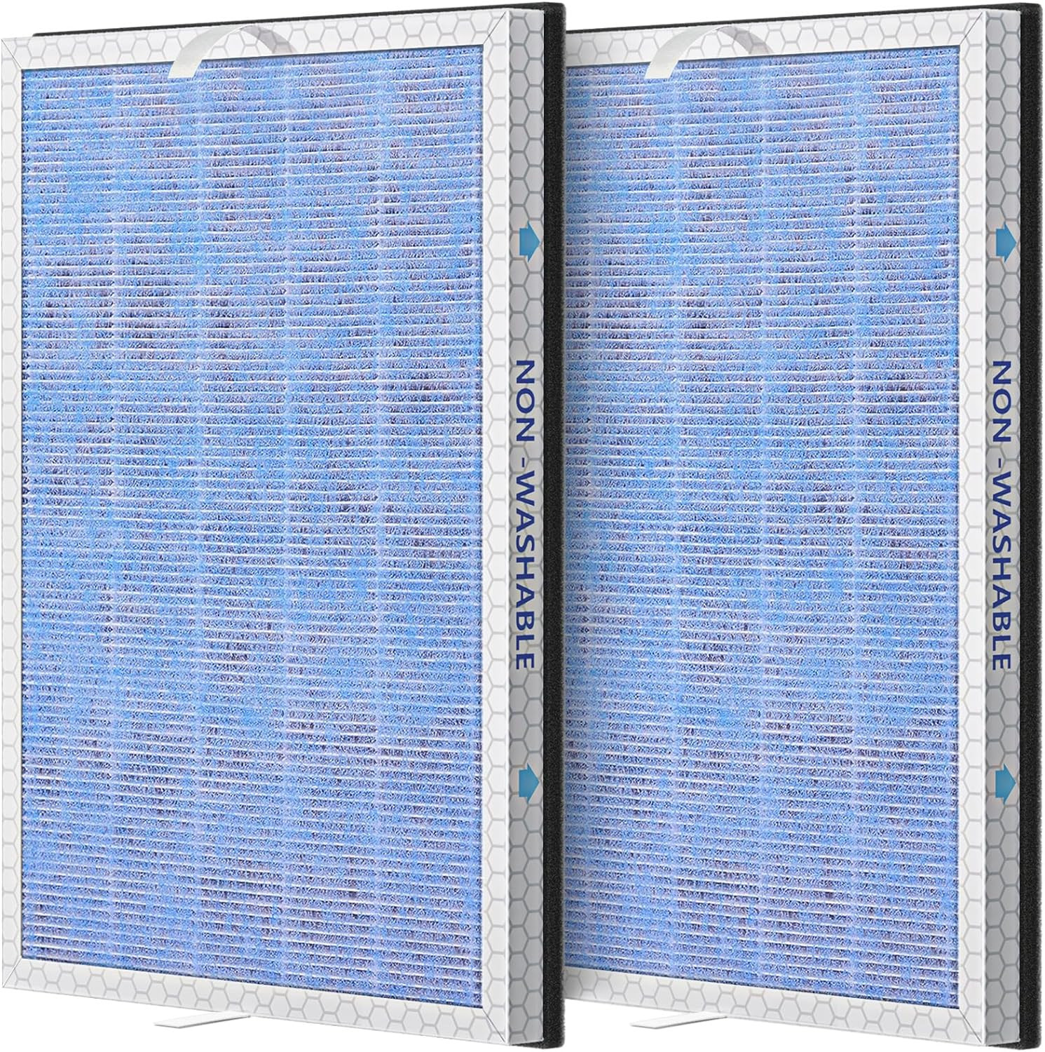 2 PACK MSA3/MSA3S HEPA Replacement Filter Compatible with Membrane Solutions MSA gallery