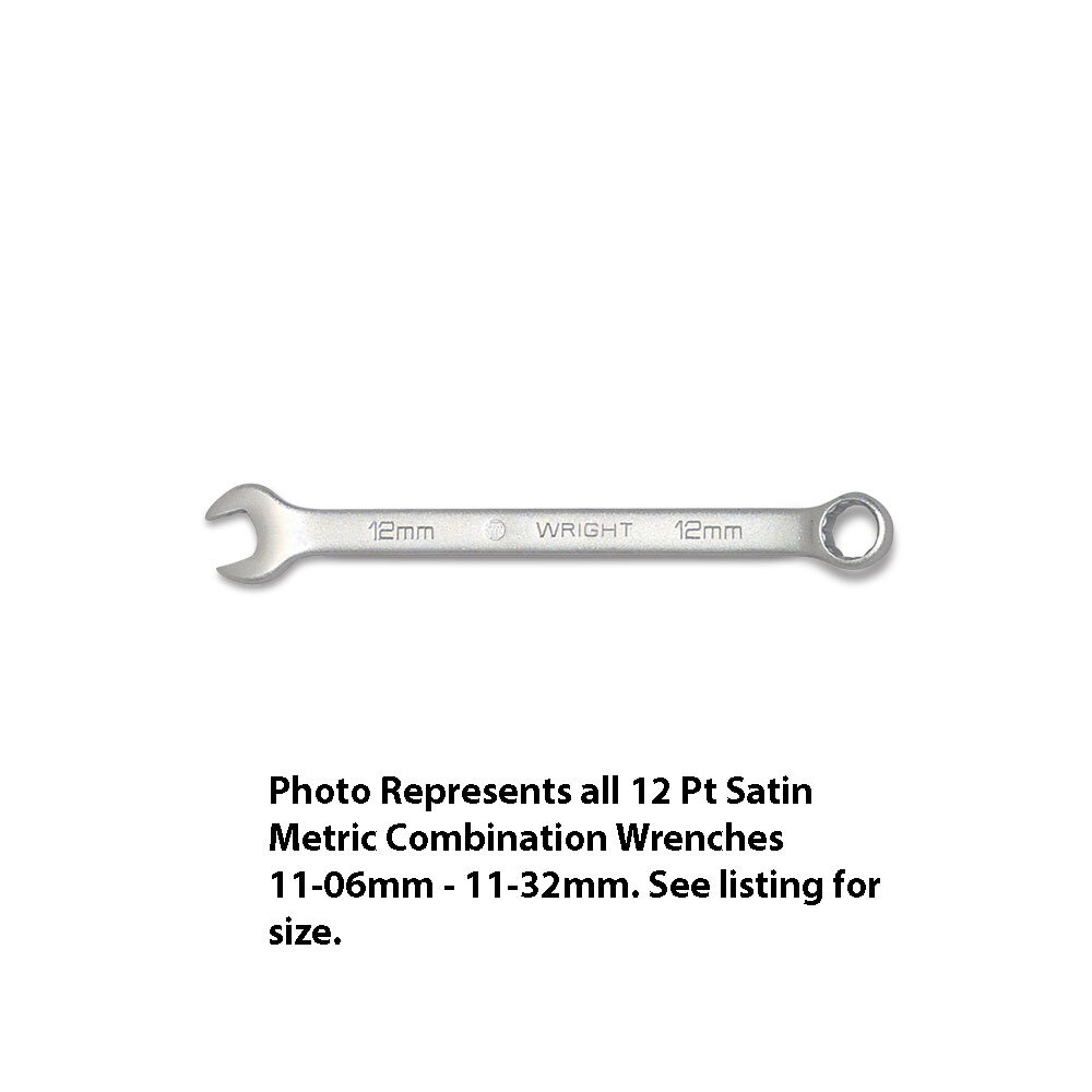 Wright Tool 11-22MM 22MM Metric Combination Wrench, 12 Points gallery