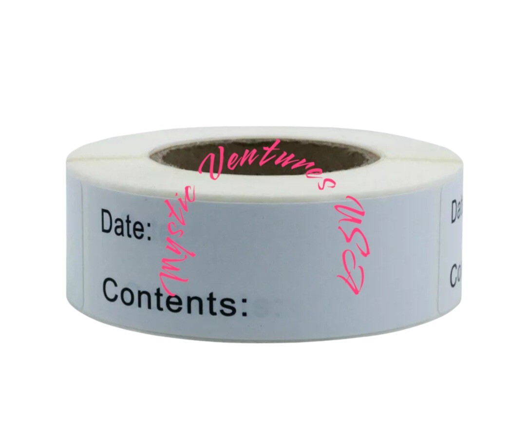 Date Content Sticker Fridge Food Labels Freezer Food Storage Labels gallery