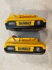 2 New Dewalt DCB203 20V Max Batteries 2.0Ah Lithium Ion Li-Ion 20 Volt DCB203-2 gallery