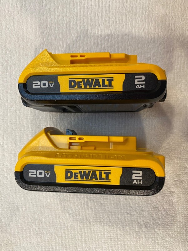 2 New Dewalt DCB203 20V Max Batteries 2.0Ah Lithium Ion Li-Ion 20 Volt DCB203-2 gallery
