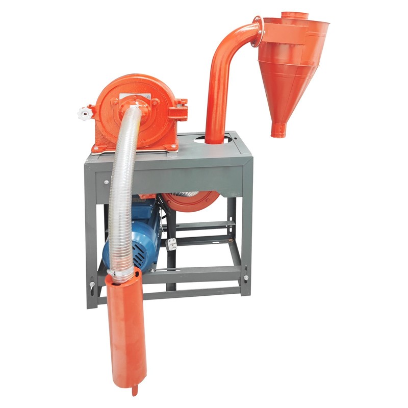 Self-Priming Corn Grinder Self Suction Grain Mill Crusher 220V 330lbs/h 2mm&3mm gallery