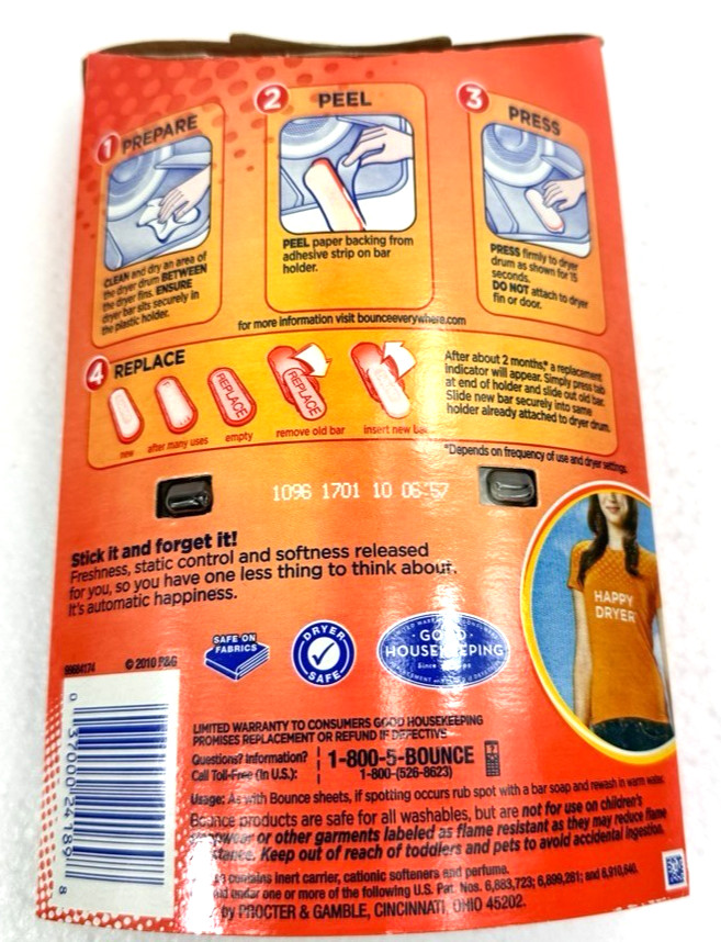 NEW Bounce Dryer Bar Starter Kit Lasts About 2 Months Outdoor Fresh Scent New gallery