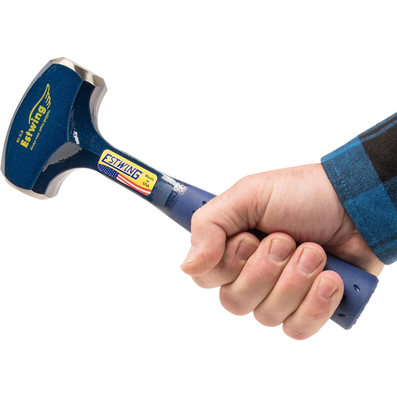 Estwing B3-3LB Drilling Hammer 3 lbs Sledge with Forged Steel Construction gallery