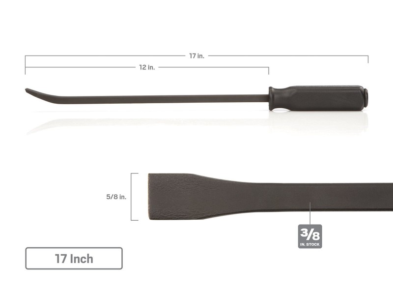 TEKTON Angled End Handled Pry Bar Set, 3-Piece 3-pc Set (12, 17, 25 in.), 0 gallery