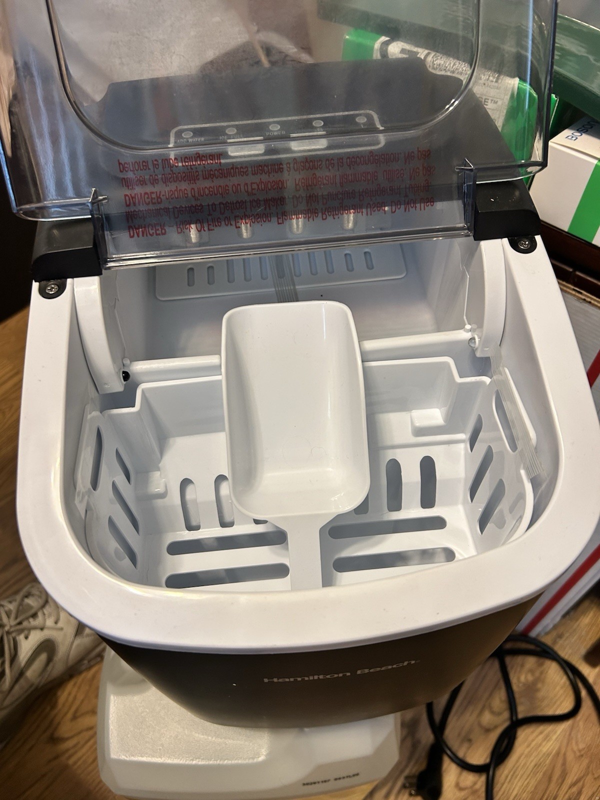 Countertop Portable Ice Maker - Produces 26 lbs. per Day 1.2L Water Tank gallery