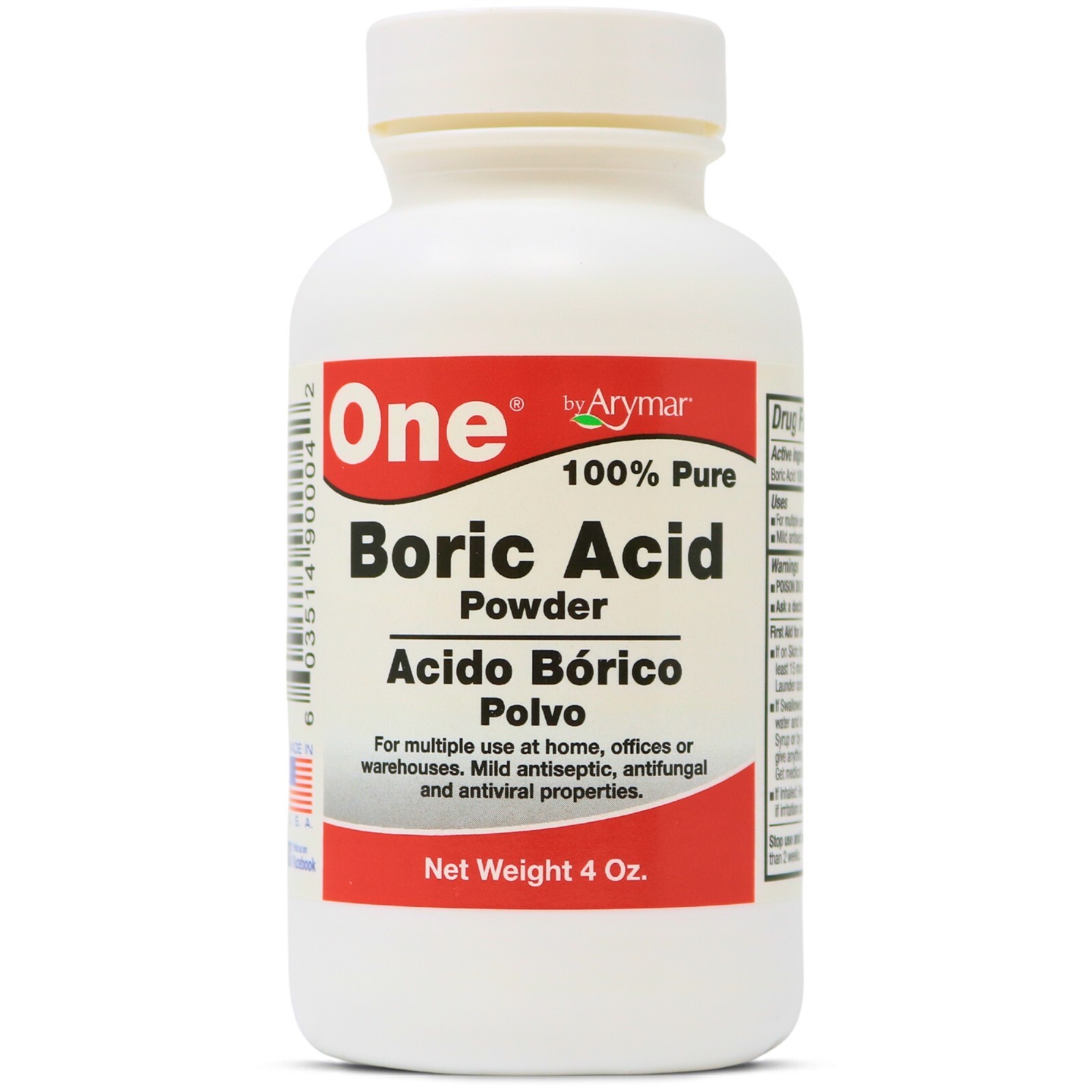 Arymar Multi-Use Boric Powder - Eco-Friendly Cleaning Solution, 4oz gallery