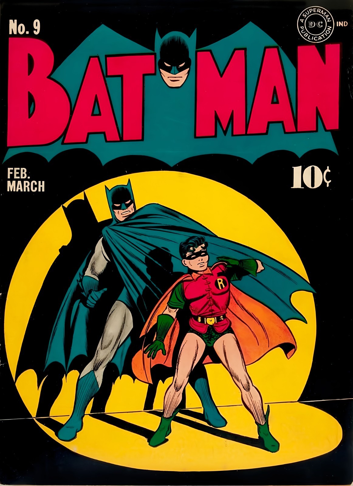 Batman Vintage Comic Book Poster Premium Photo Print Art 4 Sizes REPRINT gallery