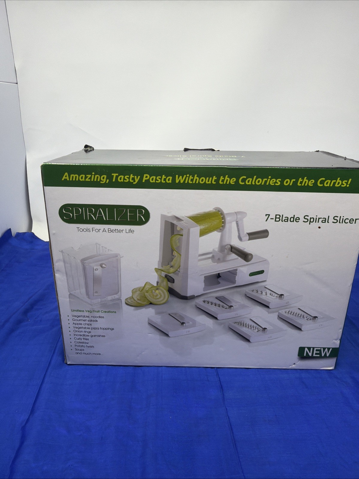 Spiralizer 7-Blade Vegetable Slicer, Strongest & Heaviest Spiral Slicer New gallery