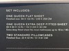 NWT Ralph Lauren Queen White Sheet Set 300 Thread Count Dunham Sateen 100%Cotton gallery
