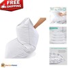 Comfortable Queen Size White Pillow - 600 Thread Count Cotton for Soft Support gallery