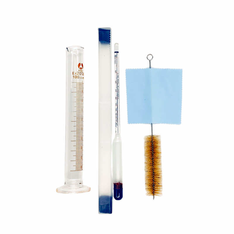 Alcohol Hydrometer 0-100% ABV Proof Tralle 0-200 For Whisky Moonshine Test Jar gallery