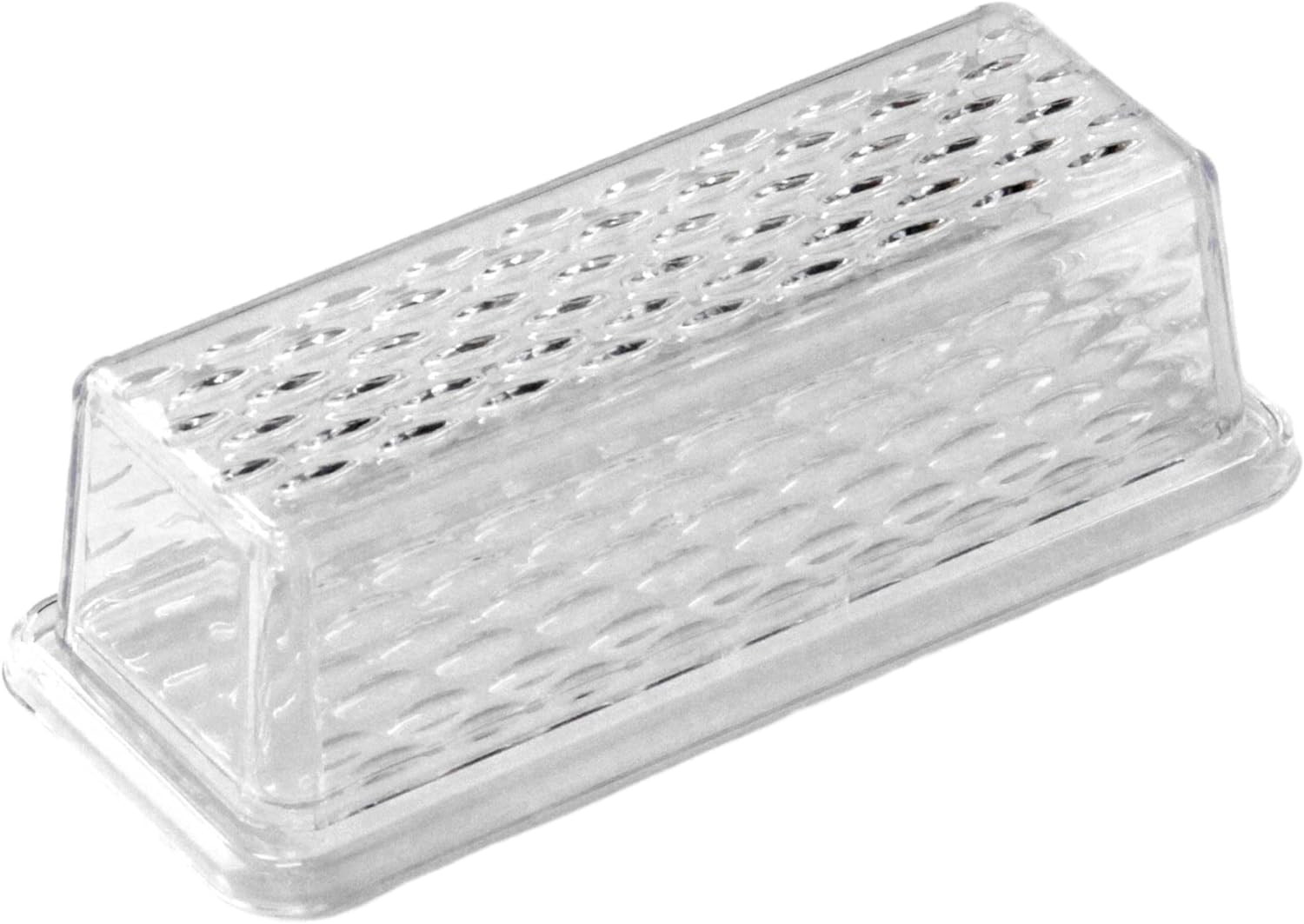 Select Plastic Butter Dish, 7 Inches In 7 inches in length, Clear gallery