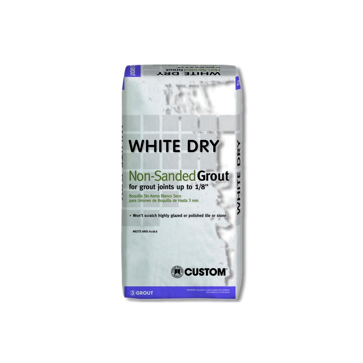 Custom Building Products White Dry Indoor and Outdoor White 25 lb WDG25 gallery