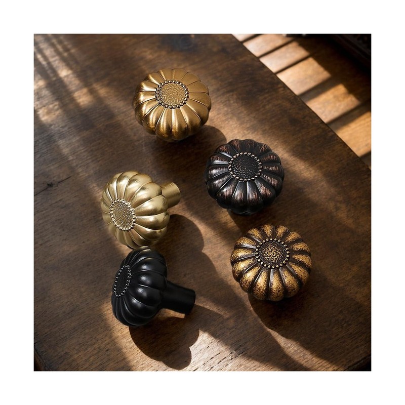 HARPOON 10 Pack Cabinet Knobs, Vintage Round Knob, Kitchen Bar ... USA FAST SHIP gallery