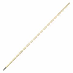 Kraft Tool Cc163 60 In Threaded Squeegee Handle, 1 In Dia, Natural, Wood