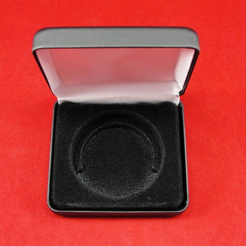 Presentation Black Leatherette Coin Box w/Choice of 1 X Model AirTite Capsule gallery