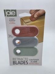 JOIE Compat & Practical Razor Sharp Blade Cutters Set Of 3