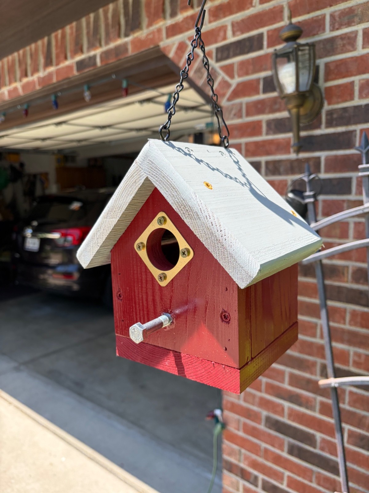 “Simply” Bird House (Barney) All Natural Cedar. gallery