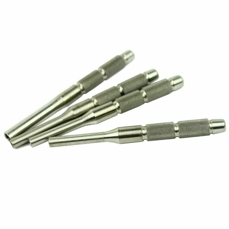 4PC Hollow End Roll Pin Tool Starter Punch set Stainless Steel gallery