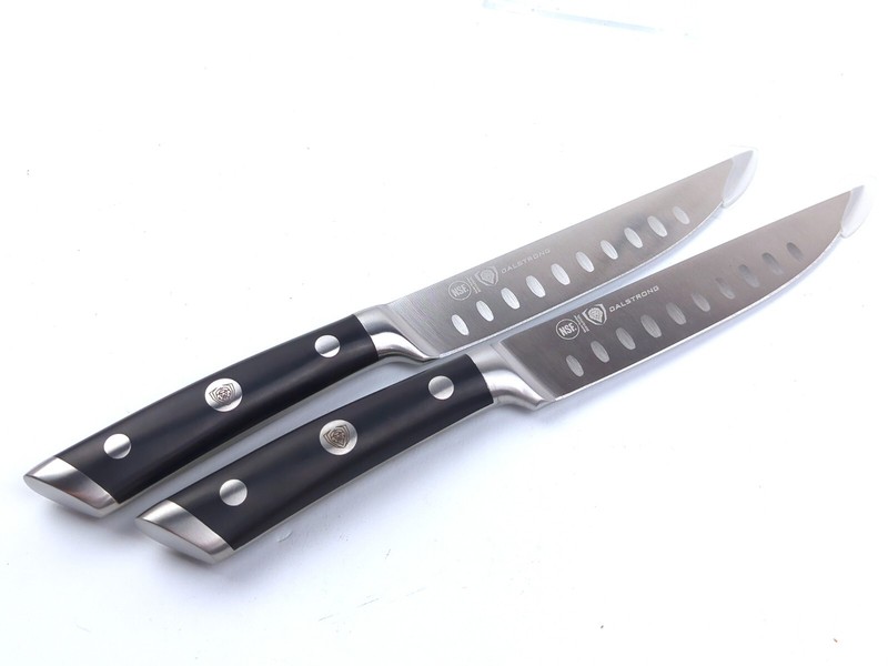 2pc. DALSTRONG GLADIATOR Series 5" STEAK Knives SET, Made in Germany - NEW gallery