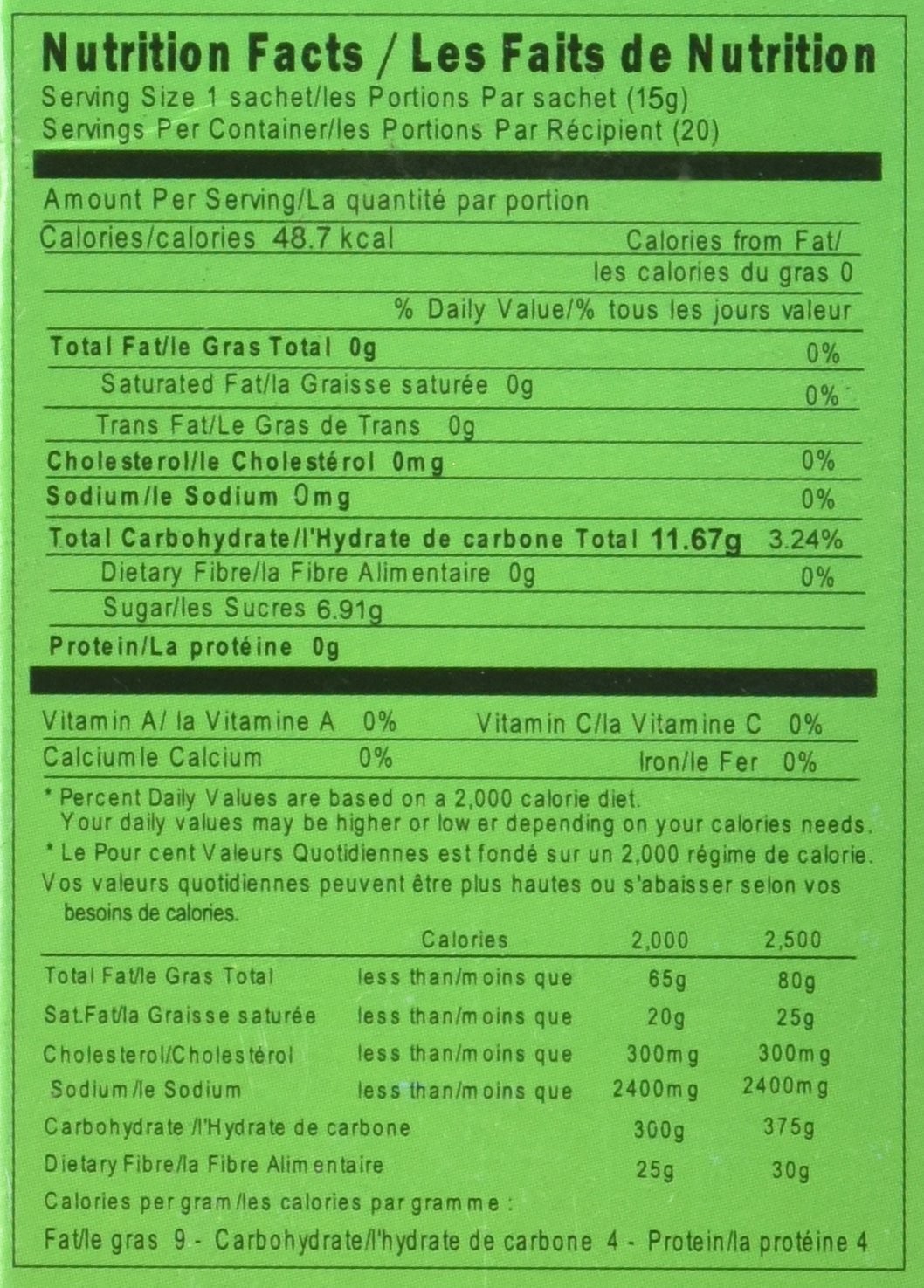Instant MINT Ginger Honey Tea 20 Sachets 15 G/0.525oz - Product of Singapore gallery