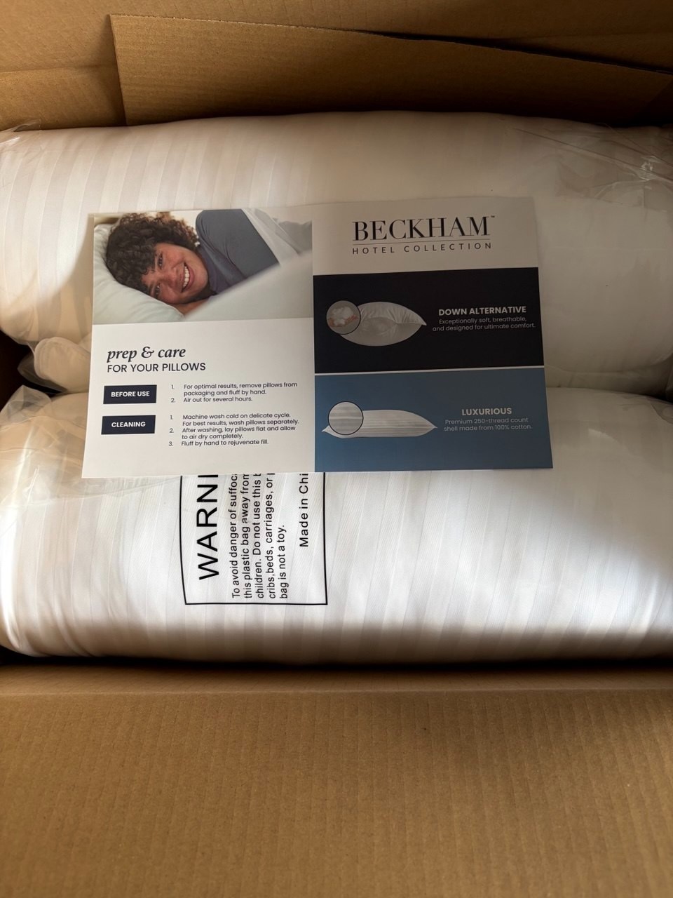 Beckham Hotel Collection Bed Pillows Standard/King size 2 Pack Soft Support gallery