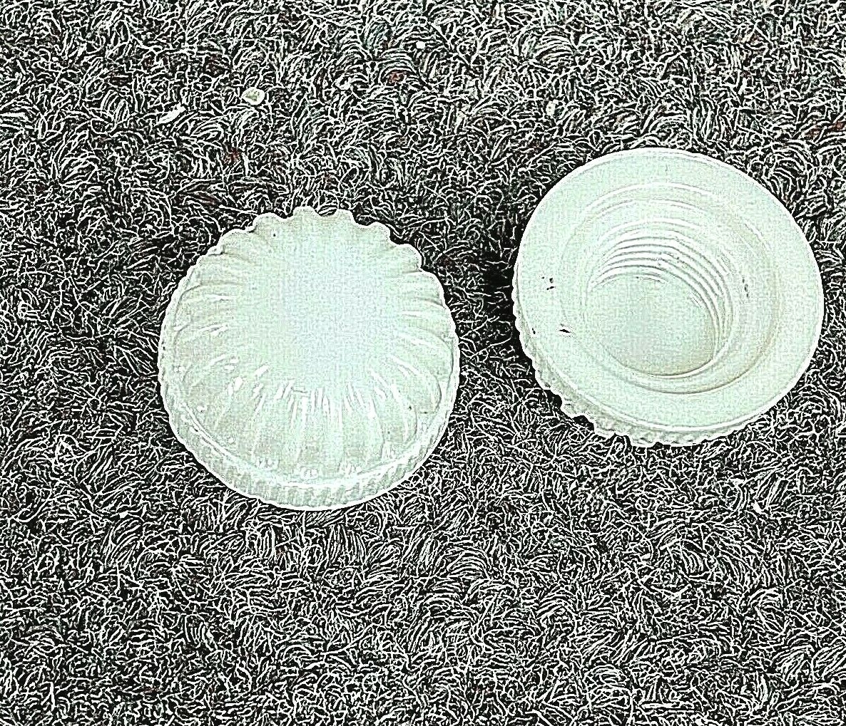 2-PK THREADED KNOB Screw CAP Holds Glass NUT Bedroom Fixture 3/4"x3/8" NEW 29021 gallery