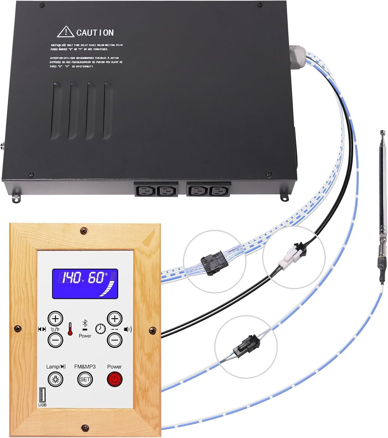 Infrared Sauna Electrical Control Box/Infrared Sauna Digital Control Panel 110V gallery