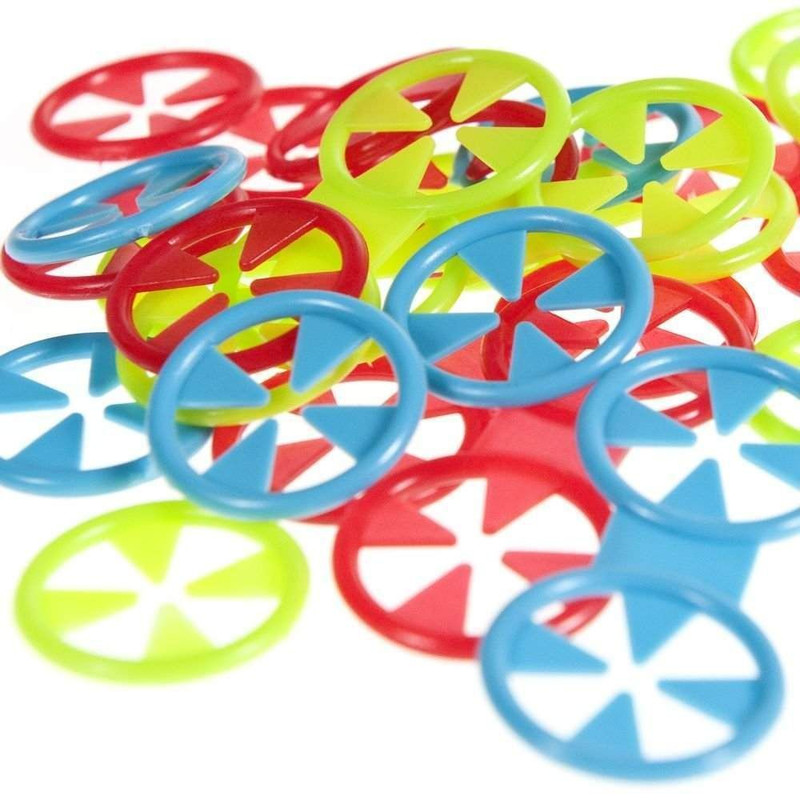 Sock Lock Rings for Laundry 48 Clip Locks (colors may vary) gallery