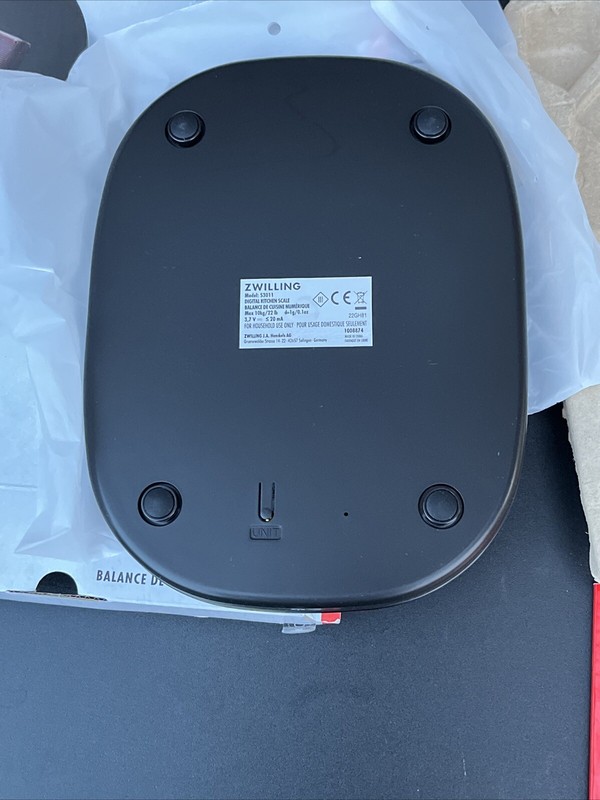 ZWILLING Enfinigy Digital Kitchen Scale 10kgs/22lbs (Model: 53011) gallery