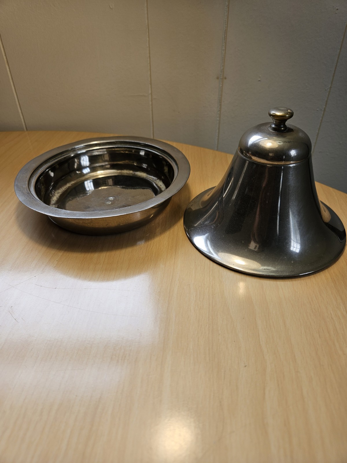Moroccan copper tray Taiffour, Moroccan tagine Brass tray, Brass Lid gallery