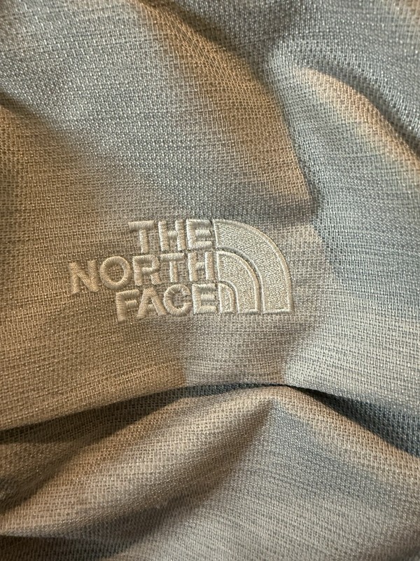 The North Face Borealis backpack light grey with white accents 2