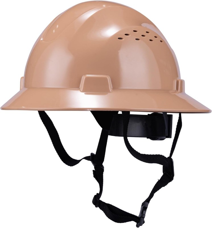 Land Helmets ShieldPro Full Brim Safety Helmet - Type I Class C & E Hard Hat gallery