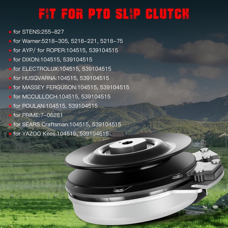 Image not found PTO Clutch For WARNER BAD BOY 5218-114 Lawn Mower Wholesale gallery