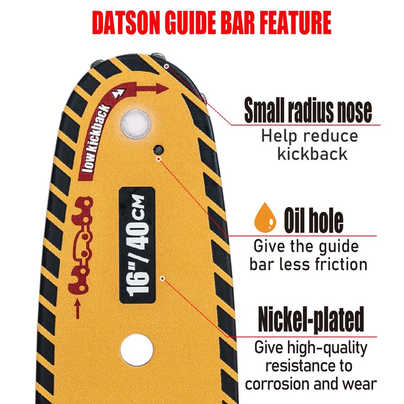 16" Chainsaw Guide Bar&Chains 55DL3/8"LP050"G For Stihl MS 230 C, MS 230 C-BE, gallery