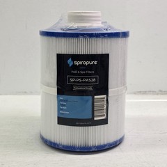 Spiropure SP-PS-PAS28 Open Style Pool Artesian Spa Filter 2″ Top Hole 6×7 New!