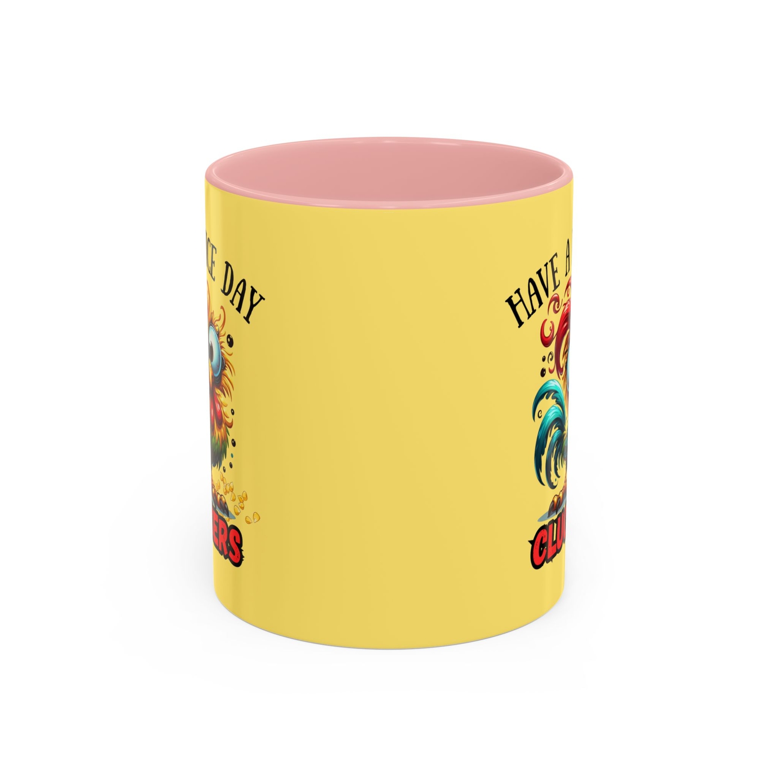 Accent Coffee Mug (11, 15oz) Have a Nice Day Yellow gallery