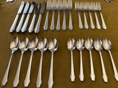 GORHAM SILVERPLATE CALAIS JAPAN SERVICE FOR FIVE