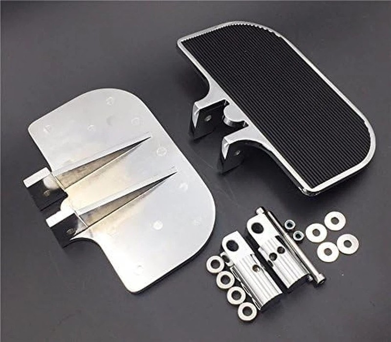 Chrome Mini Floorboards for Harley-Davidson Electra Glide & Softail Models gallery