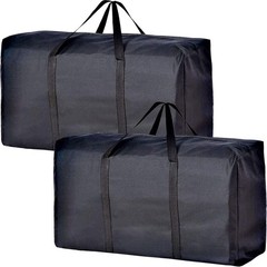 1 or 2 Extra Large Moving Bags with Strong Zippers Carrying Handles Storage Bags
