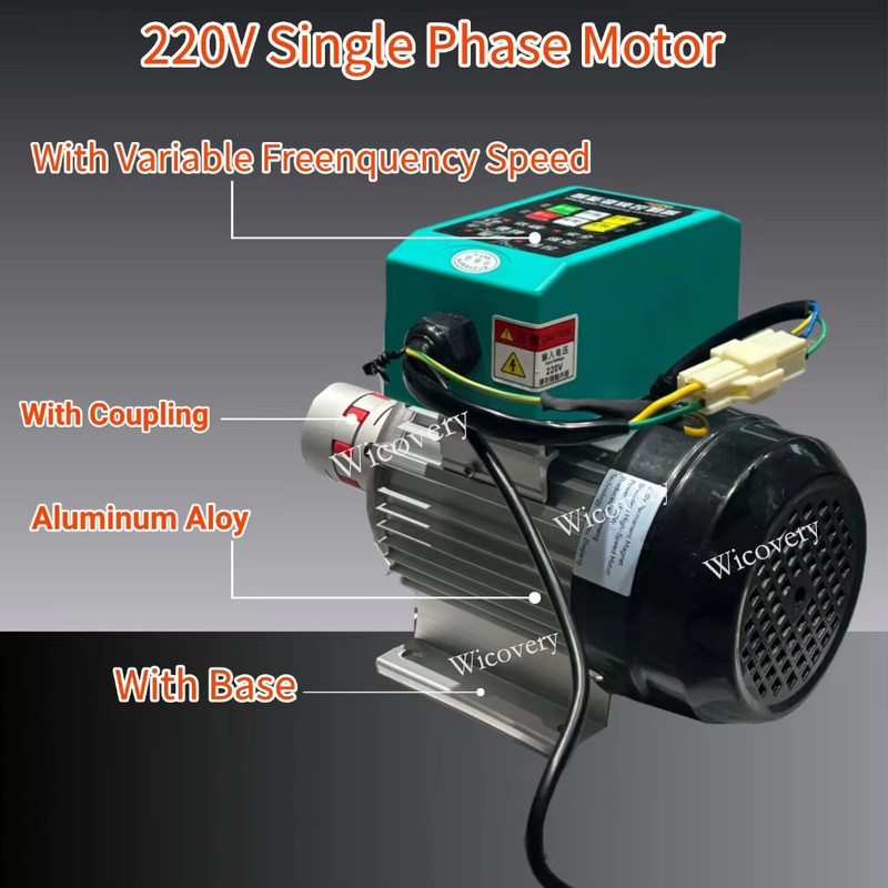 Generator Permanent Magnet High RPM VFD Motor 10KW 20KW 220V 240V singel phase gallery