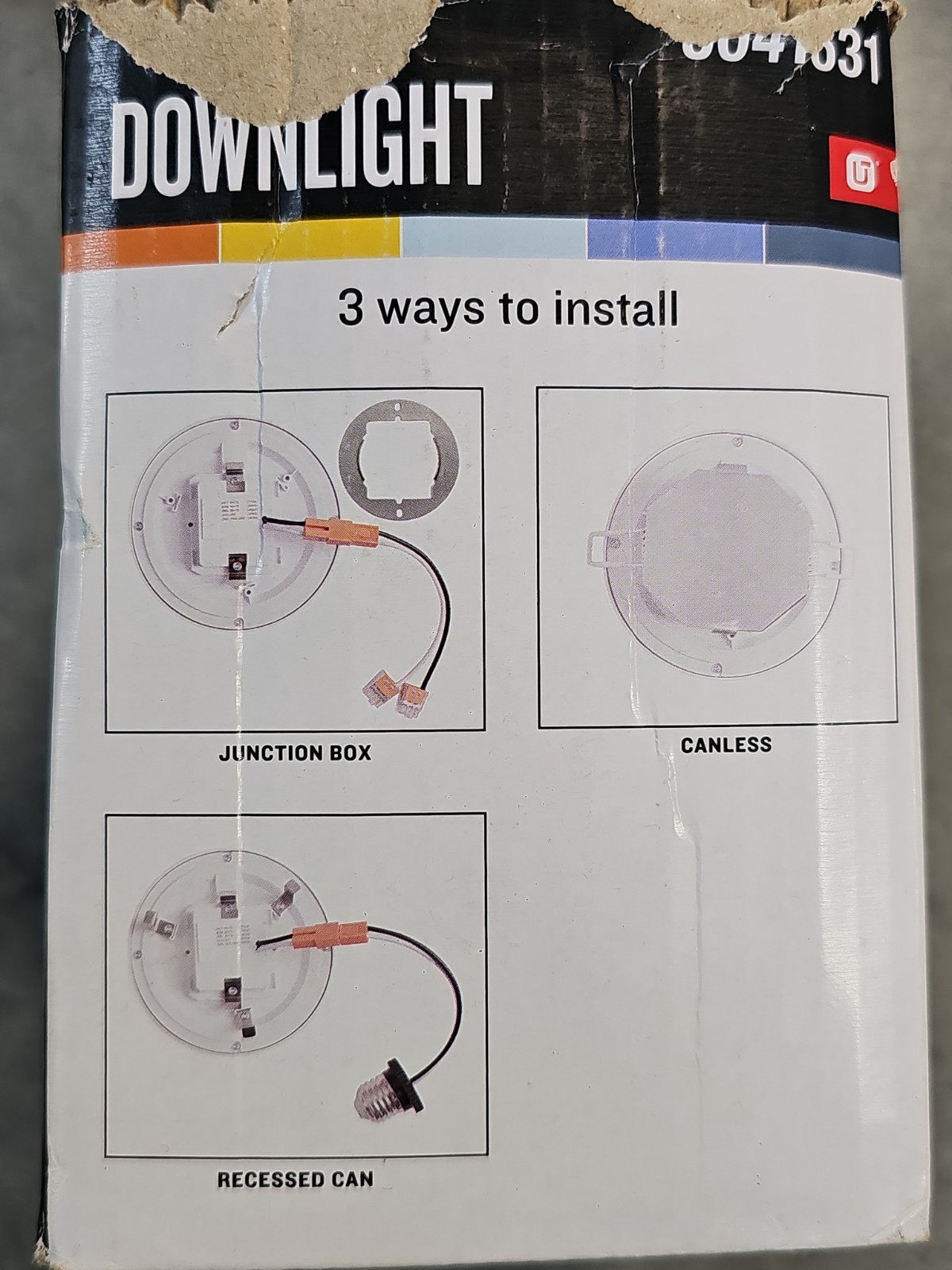 Led utilitech downlight 2700k-6500k 4 Inch gallery