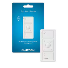 Pico Smart Remote (3-Button, Dimming) for Caseta Smart Dimmer Switch, White (PJ2