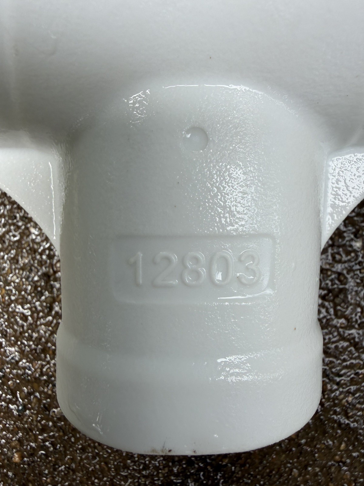 Used Intex White Plastic T-Connector for 18'X48" Prism Frame Pool, Part # 12803 gallery