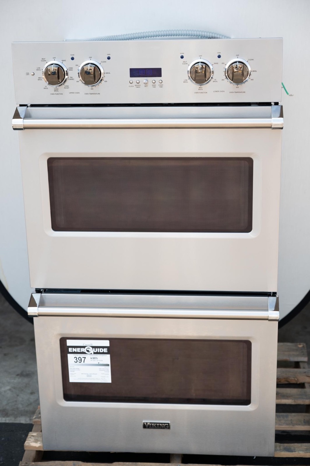 Viking 5 Series VDOE130SS 30 Inch Built-In Double Electric Wall Oven: St Steel gallery