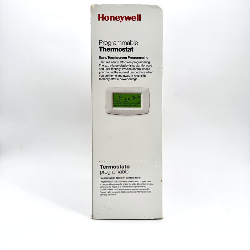 Honeywell RTH7600 Touchscreen Programmable Thermostat White Digital New Open Box gallery